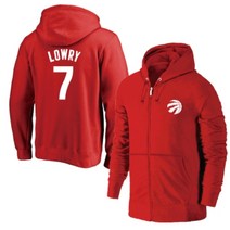 4종 NBA 토론토 랩터스 카일 로우리 농구 져지 후드집업 후드티 A286