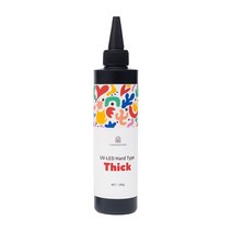 200g UV LED Resin 대용량 고투명 네일 & 공예용 Resin 아트, 고점도 200g