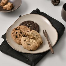 묵직한 옛날 도자기 꽃접시 메인 플레이트 실용적, 세피아(브라운)