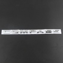 For Jeep COMPASS PATRIOT ABS Letters Emblem Car Styling Side Doors Lower Nameplate Logo Sticke, COMPASS chrome