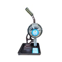 버클 펀칭 가죽 천공기 핸드백 버튼 타공기 구멍뚫기, 10mm 하이 풋 반자동