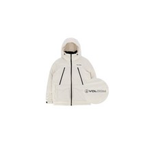 볼컴 남녀공용 Warm Winter 스노우보드 컴포트핏 다운미들패딩 화이트 VA214DJ0