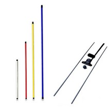 다양한길이 얼라이먼트스틱 에이밍스틱, 120cm, 레드_120cm