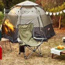 다모아즈 각도조절 릴렉스 캠핑의자, 카키