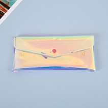 상면샵 홀로그램 PVC 백 파우치 20x9cm DD-12077