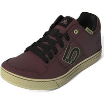 Five Ten 파이브 텐 우먼 프리라이더 캔버스, Burgundy/Core Black/Pulse Lime, 8.5