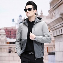 중년 남성 코트 봄가을 비즈니스 캐주얼 남성복 재킷 봄자켓 남성 봄옷 상의