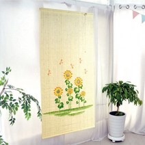 문발 자동그림 자동 90x180 창 베이지 매직크린 중 블라인드 롤스크린