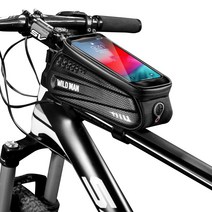 삼에스 에이스피드 원터치 자전거 휴대폰 거치대, 블랙, 1개
