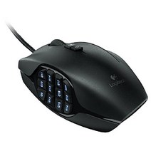 Logitech 로지텍 G600 MMO 게임용 RGB 백라이트 프로그래밍 마우스
