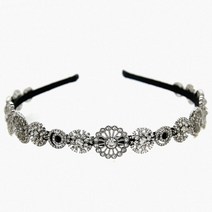 제이로렌 제이로렌 스와로브스키 크리스탈 헤어밴드 H0227