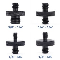 톡톡마켓 카메라 촬영 장비 연결 변환 나사 인치 미리 어댑터, K001