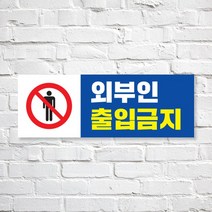 애드몬스터즈 SKAE041 관계자외 출입금지, 1개, S(170-60mm)