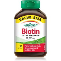 자미에슨 비오틴 10000mcg 90정, 10000mcg x 90(소프트젤)