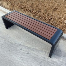 공원의자 알록달록 야외벤치 정원벤치, 블랙 200