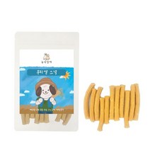 [누나맘마 애착간식] 강아지 우리쌀 상어연골 츄러스/강아지 (상어연골 츄러스/100g), 상세페이지 참조