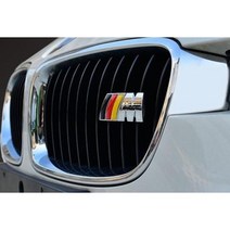 BMW M 그릴 엠블럼 악세서리 M퍼포먼스 데코 튜닝 포인트, 크롬