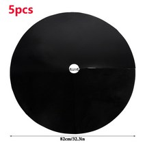 멀칭기 비닐 무동력 소형 관리기 수동 정원 나무 식물 보호 커버 잡초 매트 천 생태 방제 멀치 장벽 화분 원예 도구 5 개 10, [08] 82cm