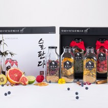 술판다 고급붓글씨 담금주 키트 2구 선물세트 (500ml x 2), 2병, 장미주+장미주