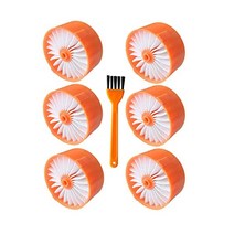 6팩 BSV2020 진공 교체 필터 엘리먼트 블랙 + 데커 BSV2020G 및 BSV2020P POWERSERIES 익스트림 무선 스틱 청소기와 호환