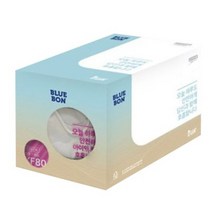 블루본베이직투디(KF80)(중형)(흰색) 50매