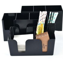 카페 매장용 케이스 냅킨 빨대 통 바캐디 꽂이 홀더, 테이크아웃디스펜서, 본상품선택