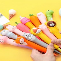 말랑말랑 스퀴시볼펜 찹쌀떡 중성펜 20종 컬렉션, 08.딸기