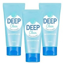 APIEU 딥 클린 폼 클렌저 휘핑 130ML*3피스 세트, 3개, 130ml
