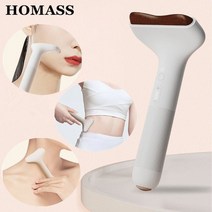 HOMASS 스톤 괄사 마사지기 전동떠밀다 전신 마사지 얼굴 미용 속살 괄사, 1개, Blackstone
