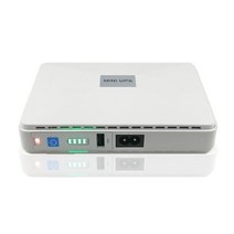 무정전 전원공급 장치 8000mah mini ups 12v 배터리 백업 wifi 라우터 모뎀 보안 카메라 용 휴대용, 없음