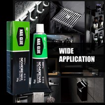 금속 수리 리페어 실란드 본드 도자기 및 수리용 다기능 접착제 손톱 없음 초강력 빠른 건조 강력한 목욕, [02] 60g