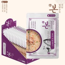 본 고양이 영양간식 참치가쓰오부시죽 50g x 15개입