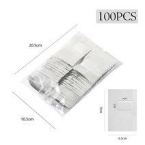 알루미늄가방 공구함 케이스 하드 메모리폼 50/100PCS/Bag Aluminium Foil Nail Art Soak Off Acrylic Gel Polish Removal Wra, [02] Q52335-2