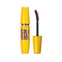 메이블린 뉴욕 콜로썰 워터프루프 마스카라 9.2ml, 01. 갈색, 2개