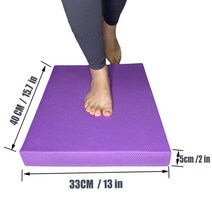 주짓수매트 착지 고경도 층간소음 태권도 낙법 훈련 소프트 밸런스 패드 TPE 요가 매트 폼 운동 두꺼운 쿠, 06 XL Purple