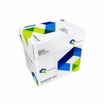 기타 f20 84419_삼성 프리미엄 복사지 B5 75g 500매 박스_182x257mm_5개입1박스, 상세페이지 참조