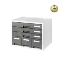 라이브잇 시스맥스 콤보 캐비넷, 그레이, 3개, 6단