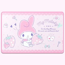 시나모롤 돗자리 캐릭터 산리오 휴대용 쿠로미 돗자리 멜로디 피크닉 매트, 마이멜로디9982