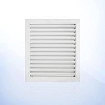 [12 x 14 덕트 홀] 벤트 커버 알루미늄 리턴 그릴 HVAC 천장 또는 댐퍼 없는 측벽 그릴 - 쉬운 공기 흐름 - 박공 통풍구. 공기 추출을 위해 설계되었습니다. [34.6, 12 x 14