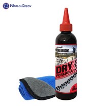 월드그린 자전거오일 자전거 오일/윤활유, 자전거 체인오일 (건식)200ml+마이크로화이바, 200ml, 1개