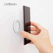 레드빈 마그네틱 맥세이프 월 마운트 H1MW 자석 스티커 아이폰 갤럭시 호환, 월마운트 - 퍼펙트블랙