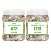 좋은아침 볶은 작두콩차 티백 국산 어린 작두콩 대용량, 120g, 2개