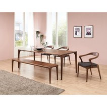 북미산 월넛 호두나무 원목 우드슬랩 테이블 식탁 (주문제작가능), 월넛테이블A타입(1700이하)