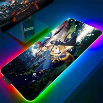 소드 아트 온라인 데스크 프로텍터 마우스 패드 Rgb 게임 대형 게이머, [02] 300x600x3mm, 08 FC02284_02 300x600x3mm
