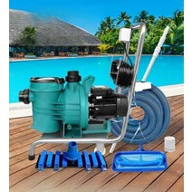 수영장 청소기 풀장 바닥 이끼 낙엽 청소, 3마력 650m 수심 40cm