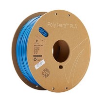 Polymaker 3D 프린터 PolyTerra PLA 필라멘트 Blue 1Kg filament, 3D 프린터 PLA 필라멘트 Blue 1kg