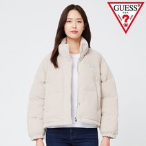 게스 YM4W5890 코듀로이 숏 푸퍼 다운