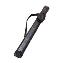 내구성 풀 큐로드 운반 케이스 가방 1/2 당구 운반 케이스 보호용 하드 홀더 커버 액세서리 스누커 큐 보관, PU 가죽, 스타일 A