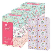 (주)쌍용C&B+(주)로뎀나무 코디뉴플라워250매 9개 + 지라이프프레이야 미니각티슈 6개, 1개