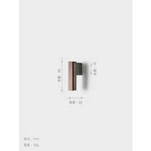 서랍장 검은 호두 나무 옷장 캐비닛 손잡이 단단한 문 부엌 찬장은 가구 하드웨어에 대한 서랍 당깁니다, 01 16mm_02 1 pc